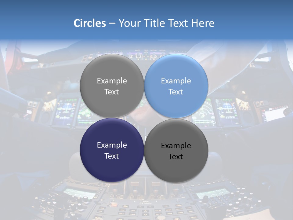 Boeing Fly Technology PowerPoint Template