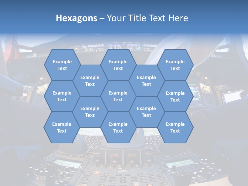 Boeing Fly Technology PowerPoint Template