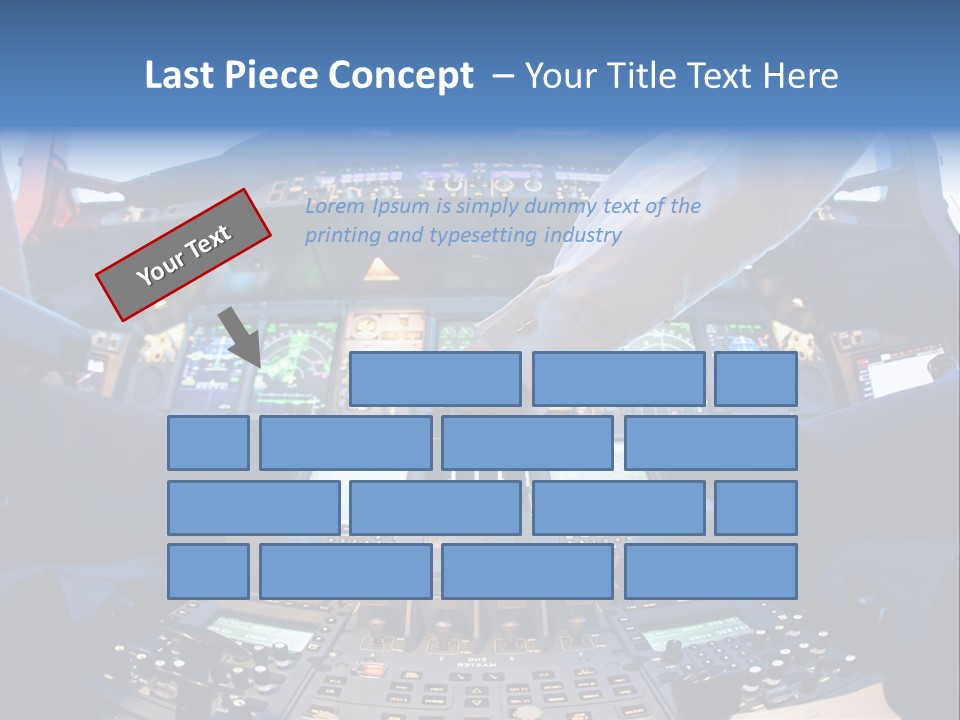 Boeing Fly Technology PowerPoint Template