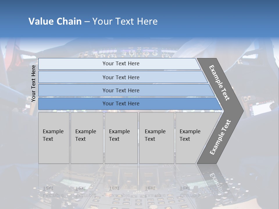 Boeing Fly Technology PowerPoint Template