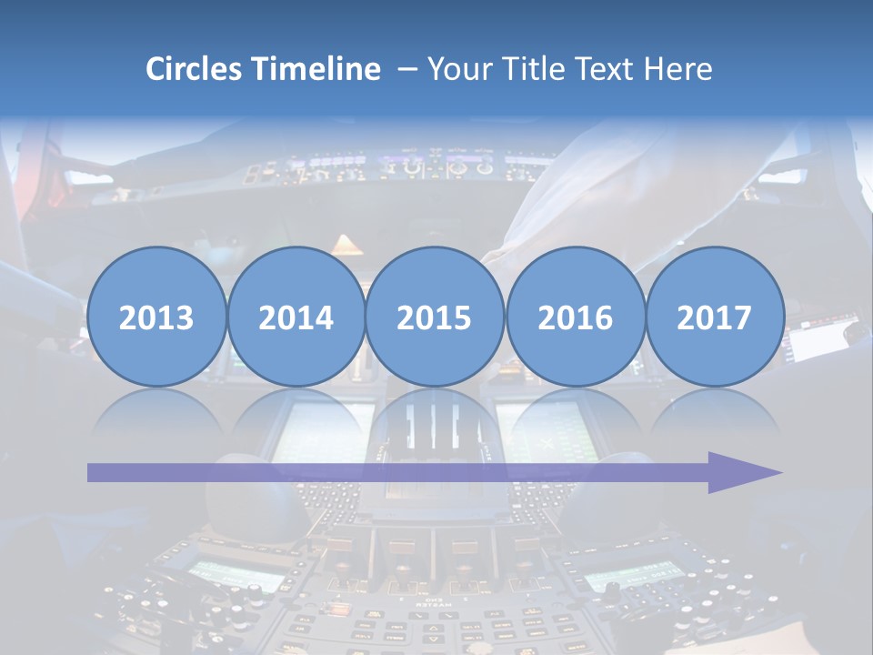 Boeing Fly Technology PowerPoint Template