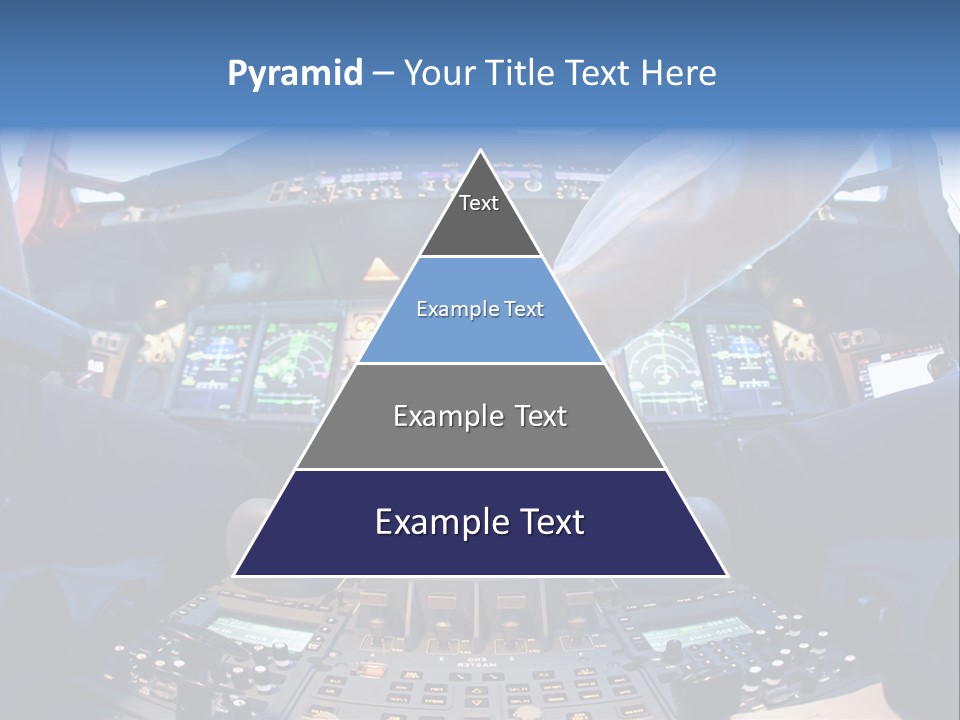 Boeing Fly Technology PowerPoint Template