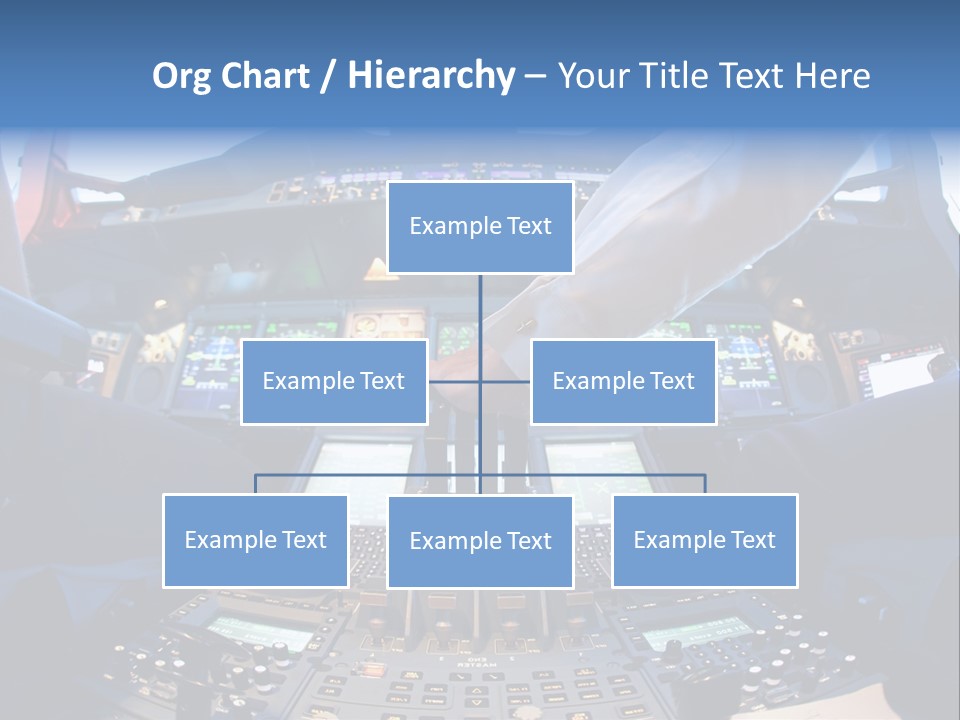 Boeing Fly Technology PowerPoint Template