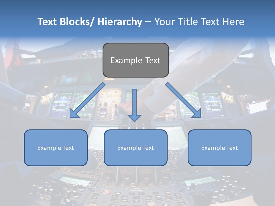 Boeing Fly Technology PowerPoint Template