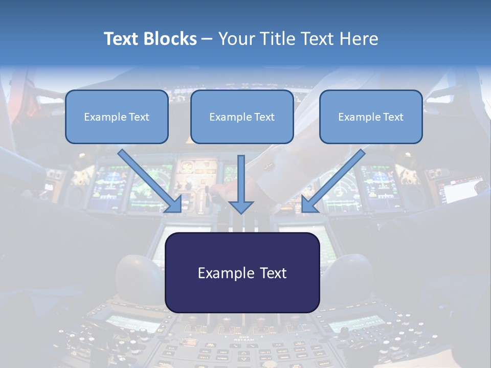 Boeing Fly Technology PowerPoint Template