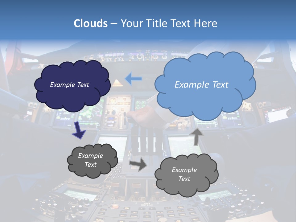 Boeing Fly Technology PowerPoint Template