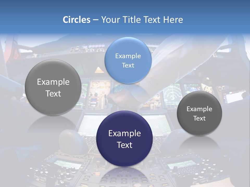 Boeing Fly Technology PowerPoint Template