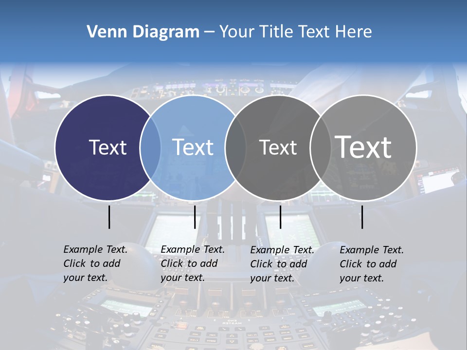 Boeing Fly Technology PowerPoint Template