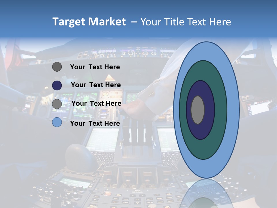 Boeing Fly Technology PowerPoint Template