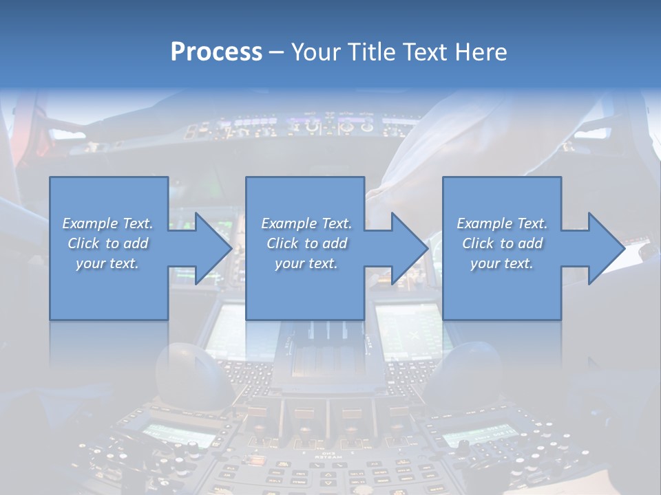 Boeing Fly Technology PowerPoint Template
