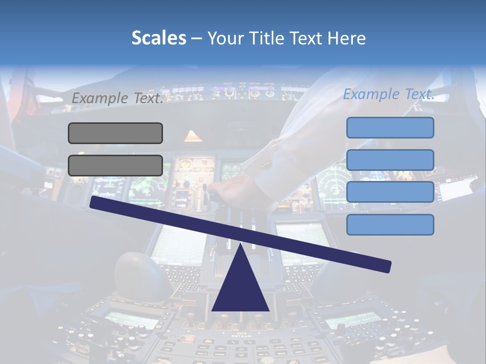 Boeing Fly Technology PowerPoint Template