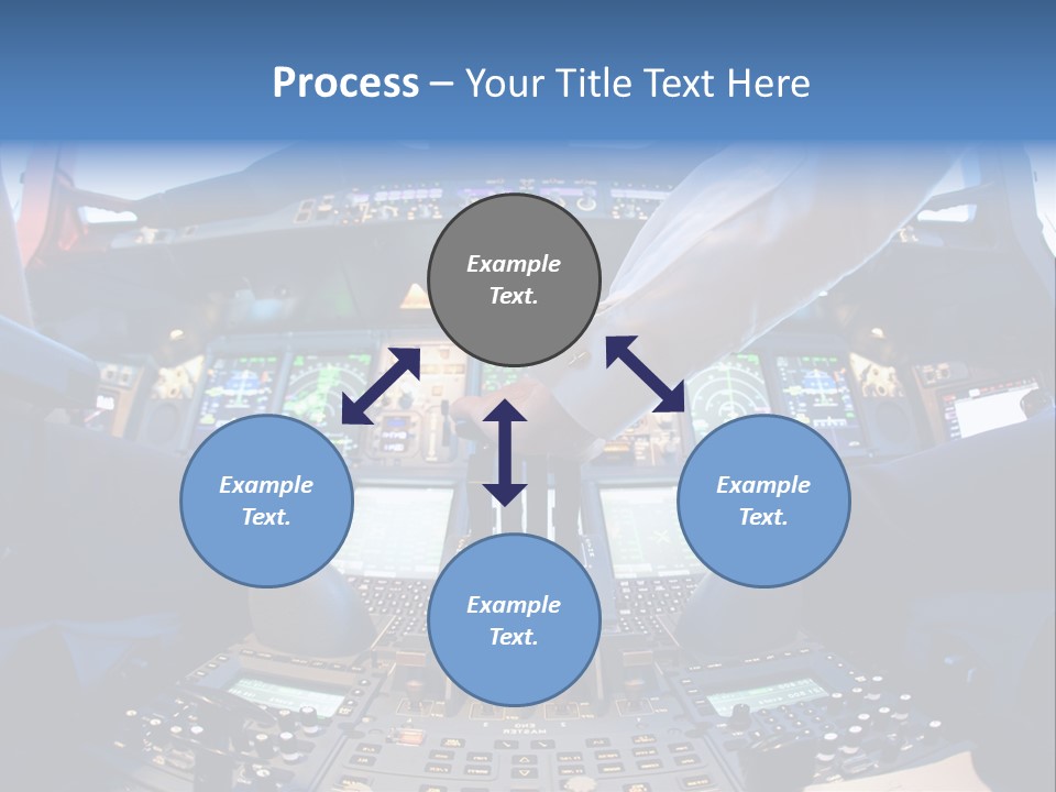 Boeing Fly Technology PowerPoint Template