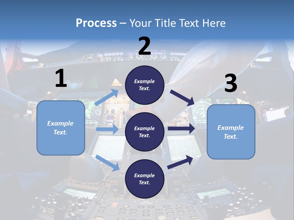 Boeing Fly Technology PowerPoint Template