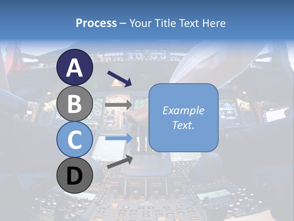 Boeing Fly Technology PowerPoint Template