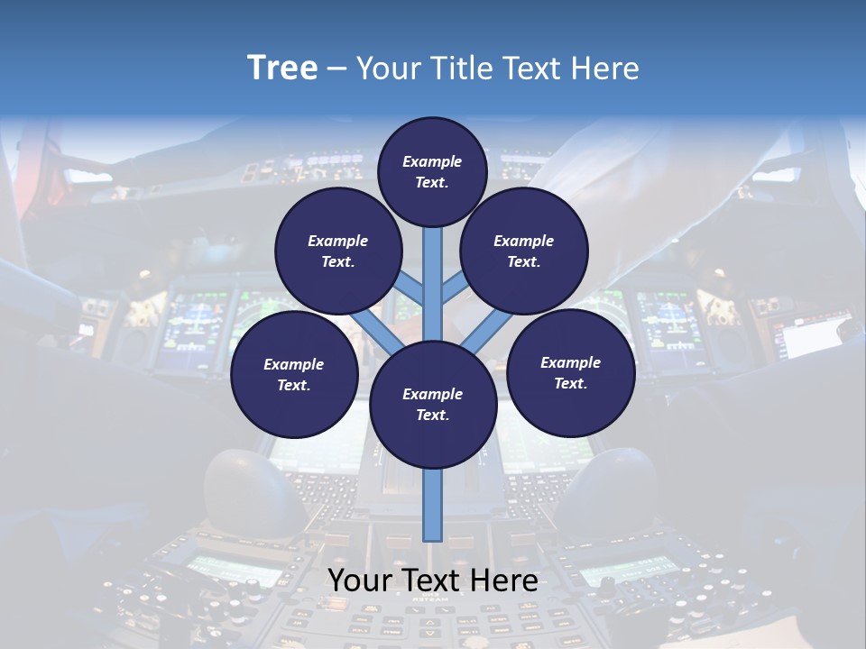 Boeing Fly Technology PowerPoint Template