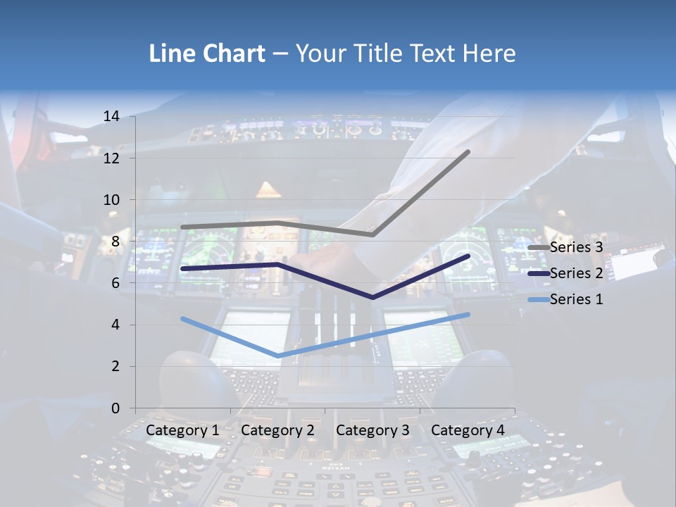 Boeing Fly Technology PowerPoint Template