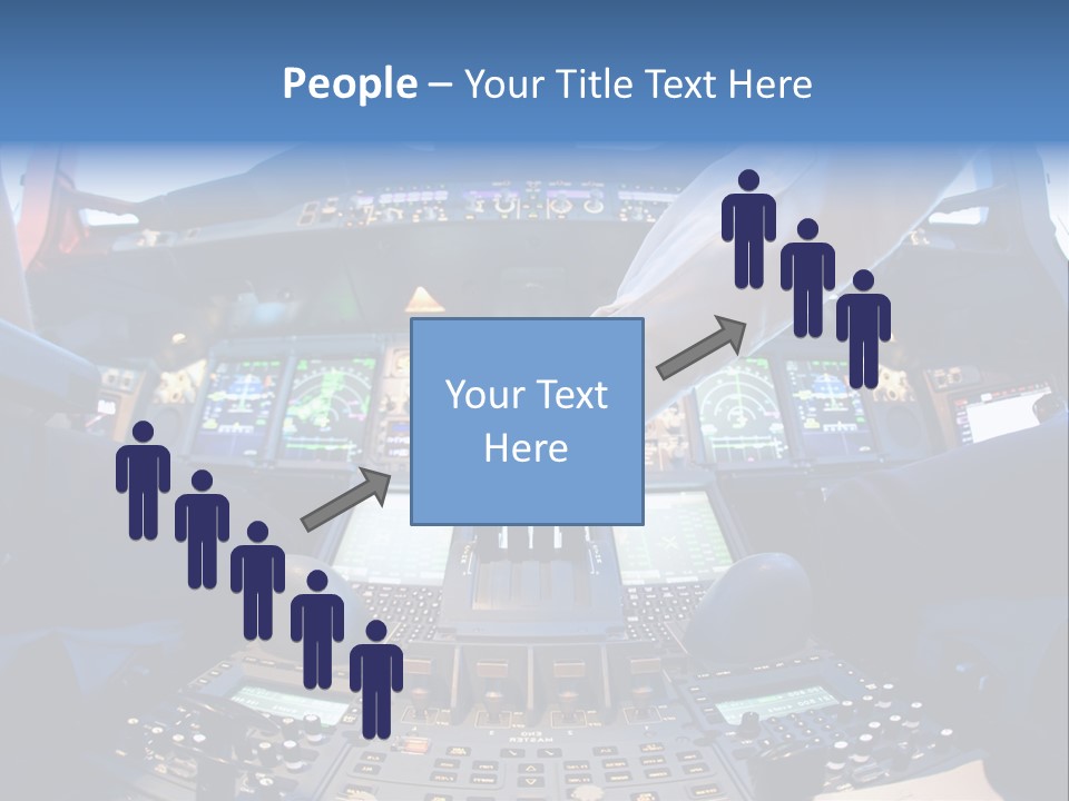 Boeing Fly Technology PowerPoint Template