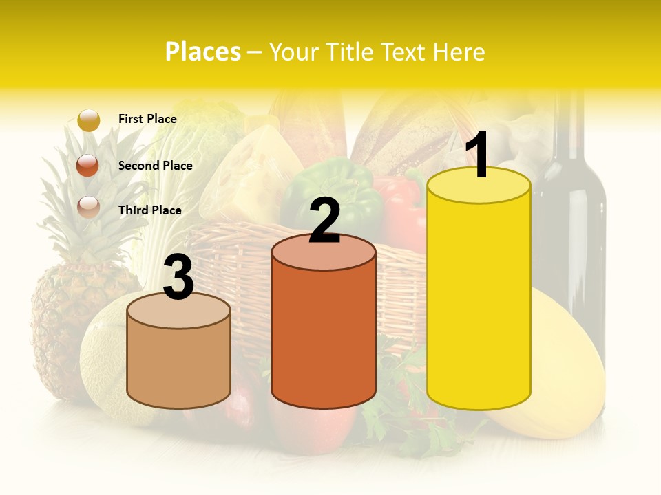 Spice Fresh Grocery PowerPoint Template