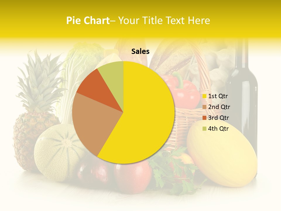 Spice Fresh Grocery PowerPoint Template