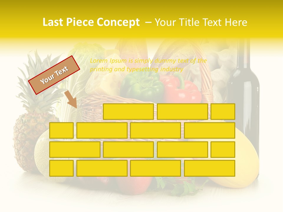 Spice Fresh Grocery PowerPoint Template