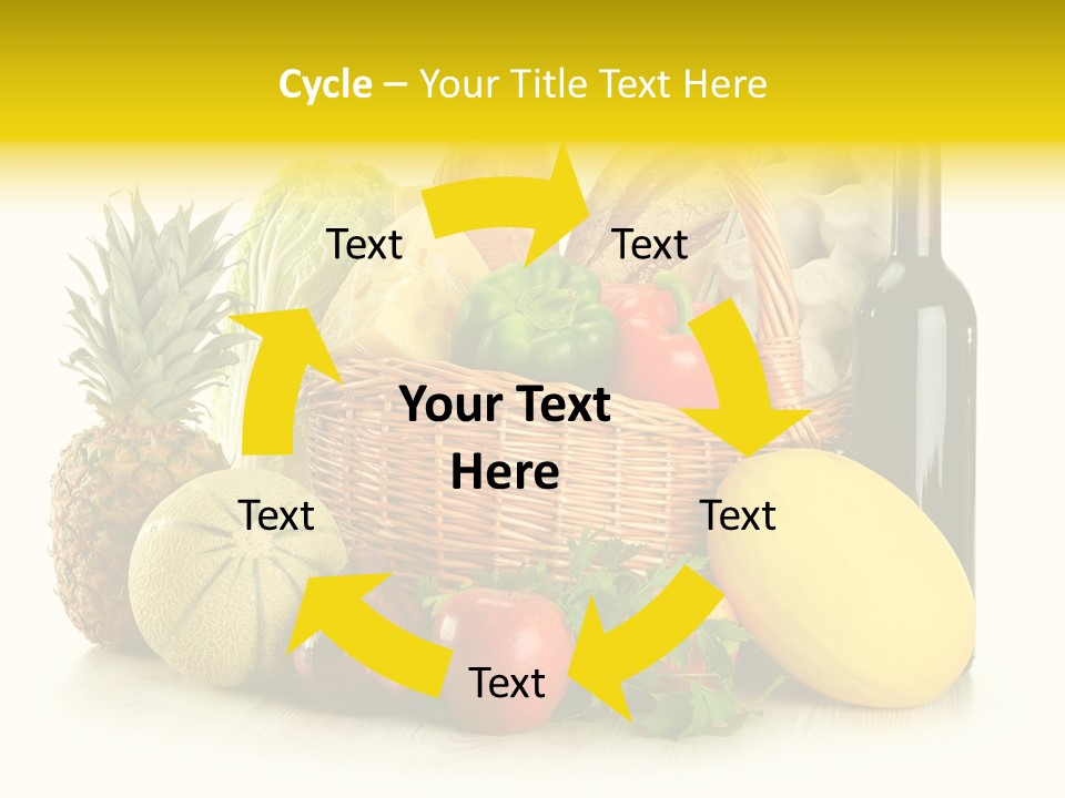 Spice Fresh Grocery PowerPoint Template