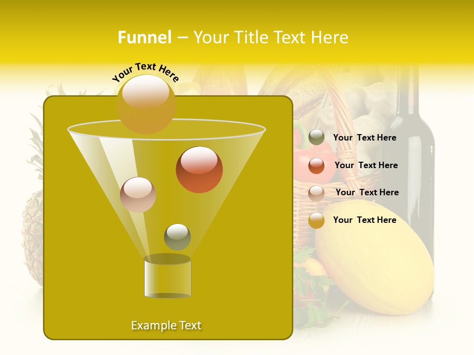 Spice Fresh Grocery PowerPoint Template