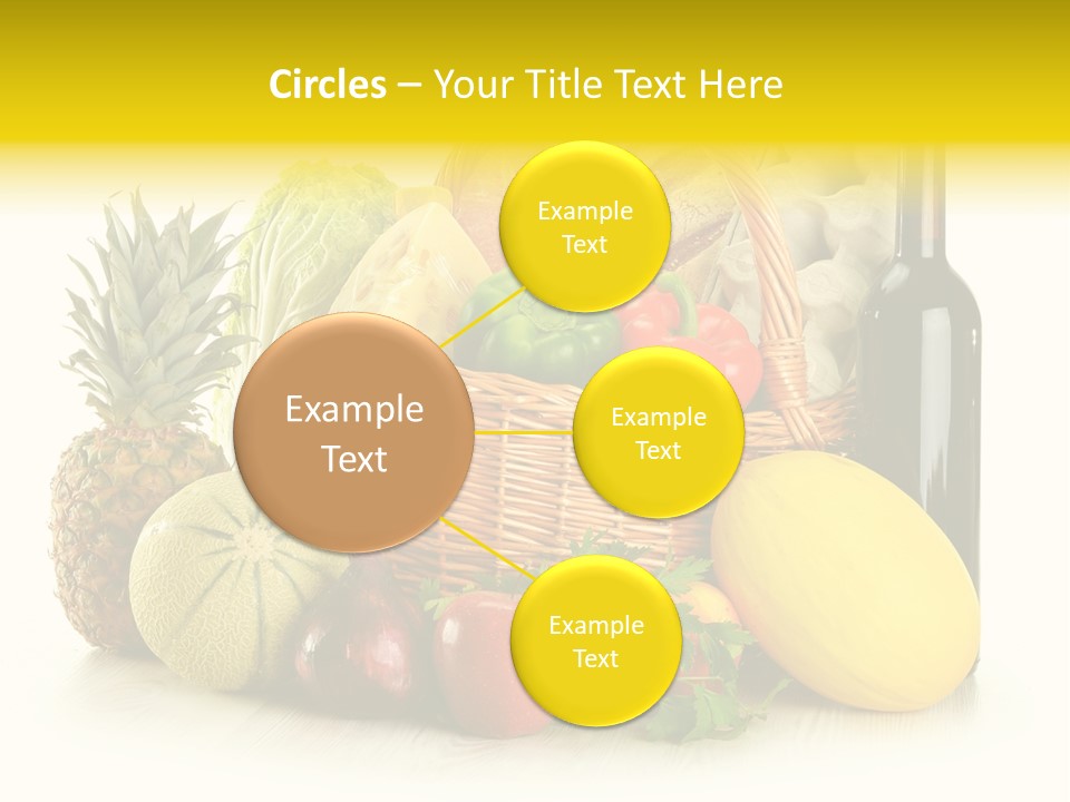 Spice Fresh Grocery PowerPoint Template