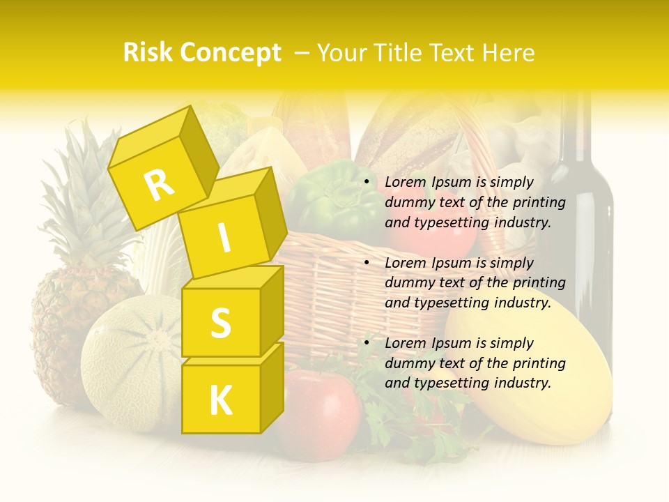 Spice Fresh Grocery PowerPoint Template