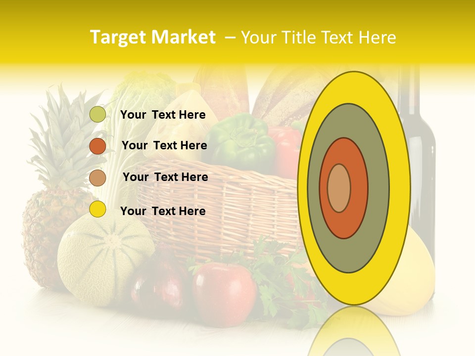 Spice Fresh Grocery PowerPoint Template
