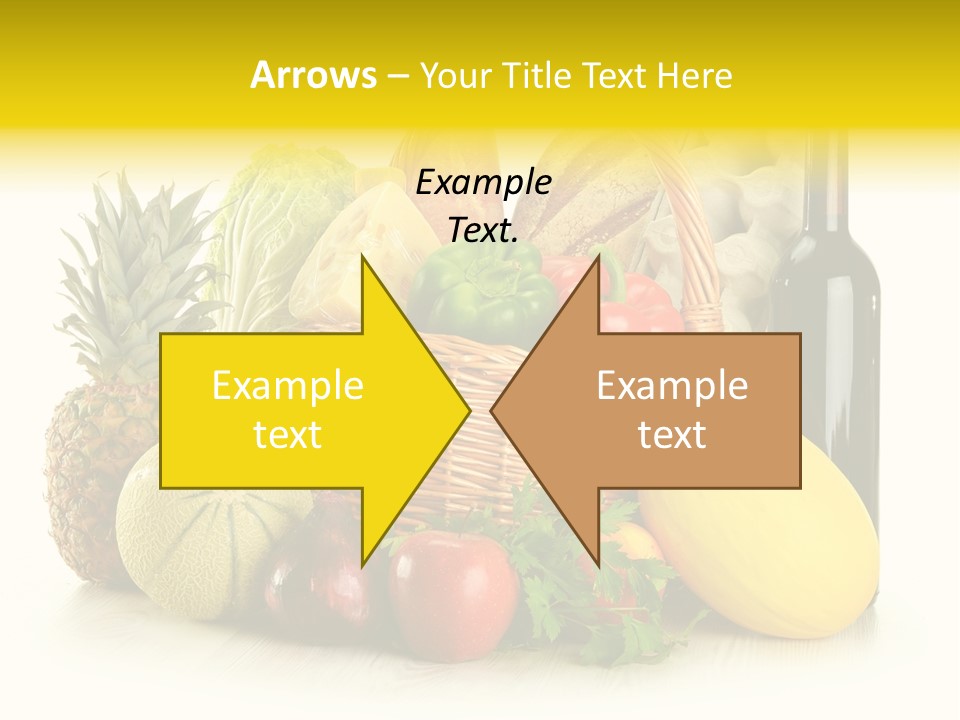 Spice Fresh Grocery PowerPoint Template