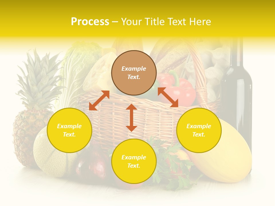 Spice Fresh Grocery PowerPoint Template