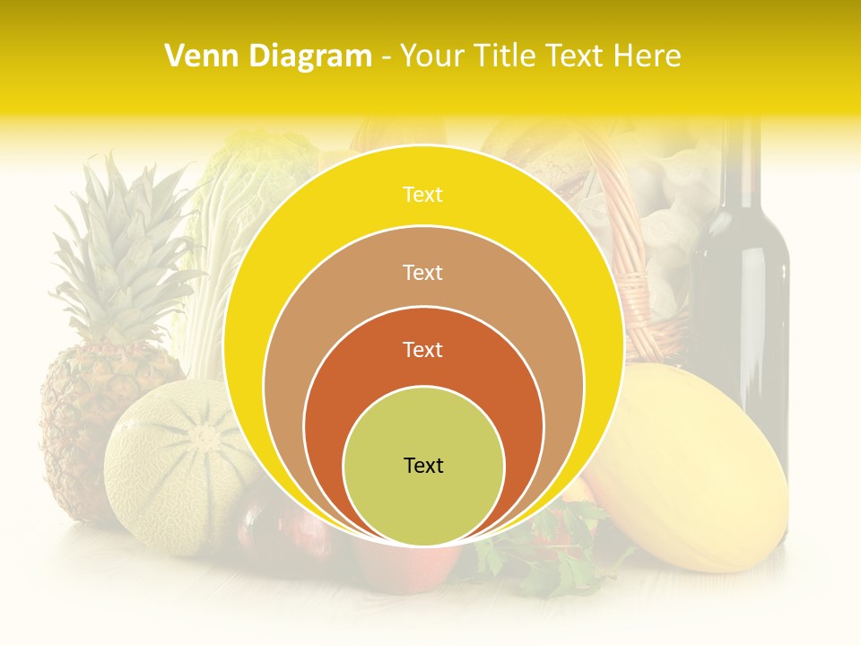 Spice Fresh Grocery PowerPoint Template