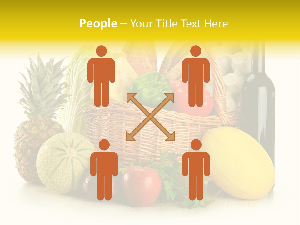 Spice Fresh Grocery PowerPoint Template