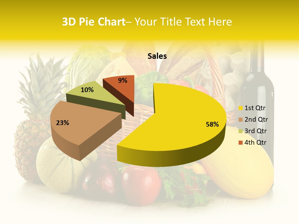 Spice Fresh Grocery PowerPoint Template