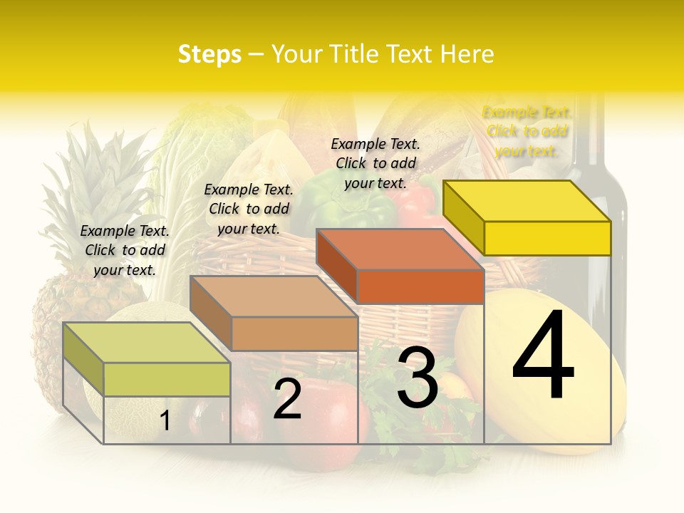 Spice Fresh Grocery PowerPoint Template