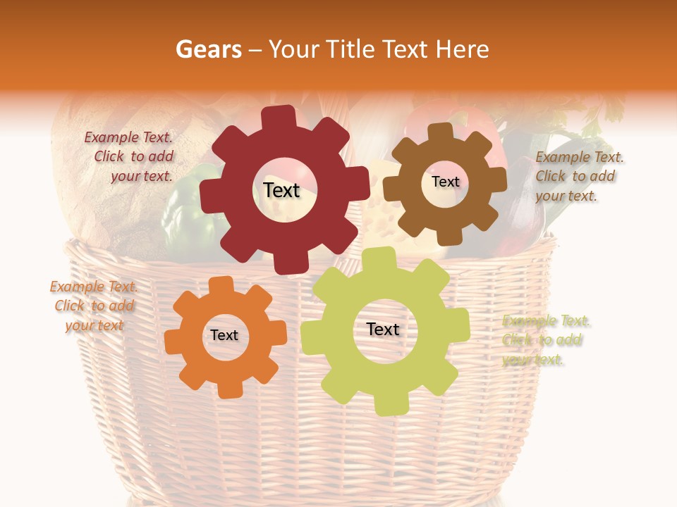 Cooking Antioxidant Plant PowerPoint Template