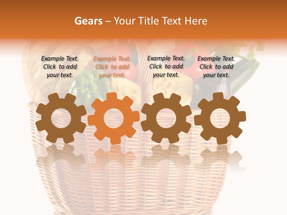 Cooking Antioxidant Plant PowerPoint Template