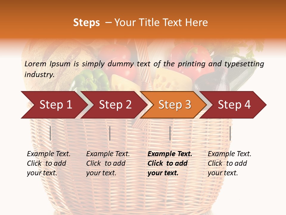 Cooking Antioxidant Plant PowerPoint Template