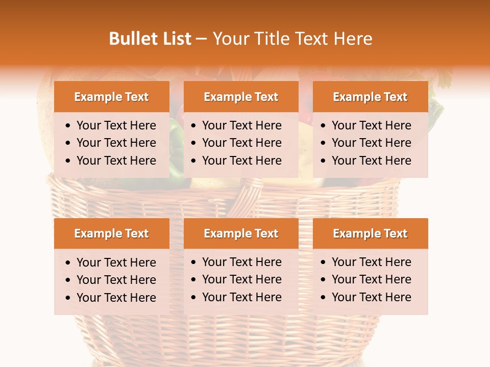 Cooking Antioxidant Plant PowerPoint Template