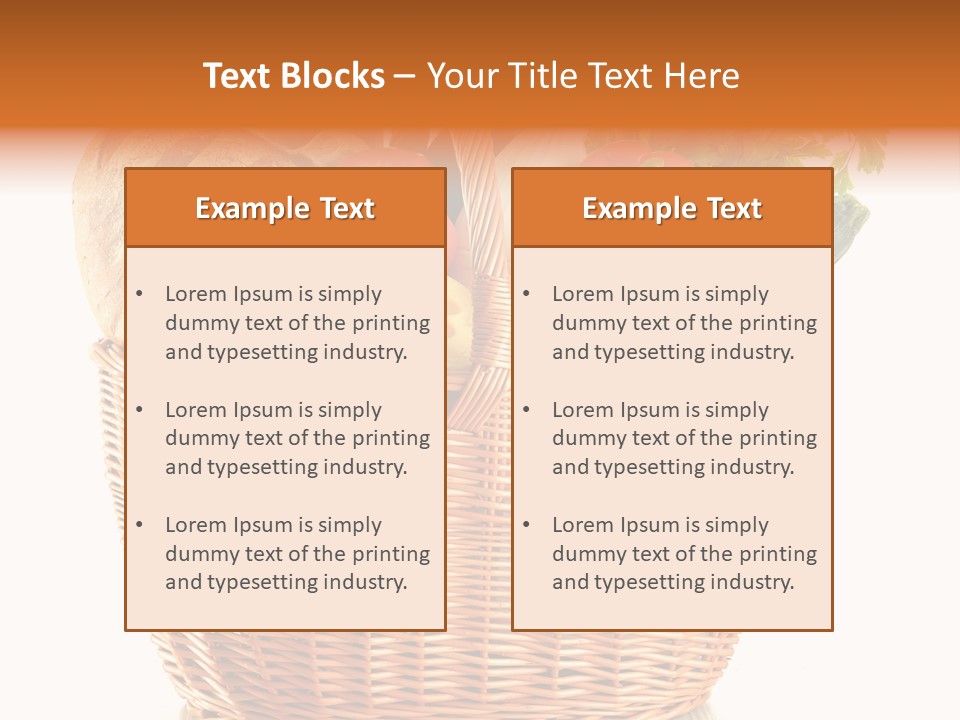 Cooking Antioxidant Plant PowerPoint Template