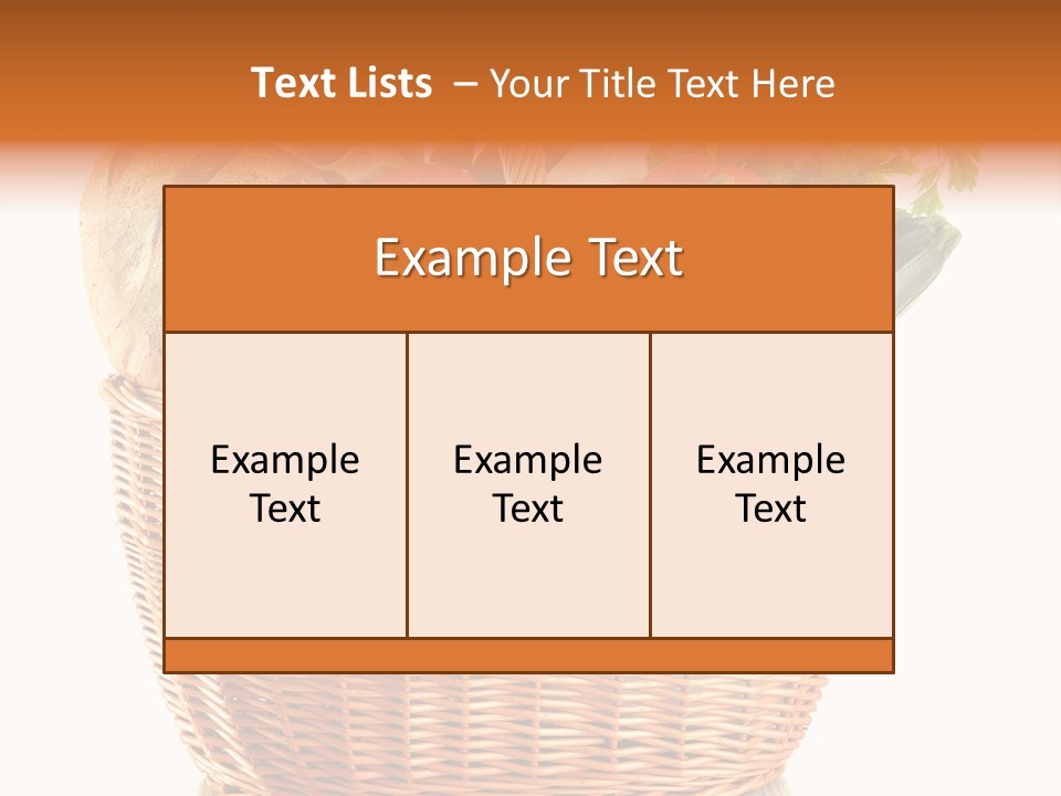 Cooking Antioxidant Plant PowerPoint Template