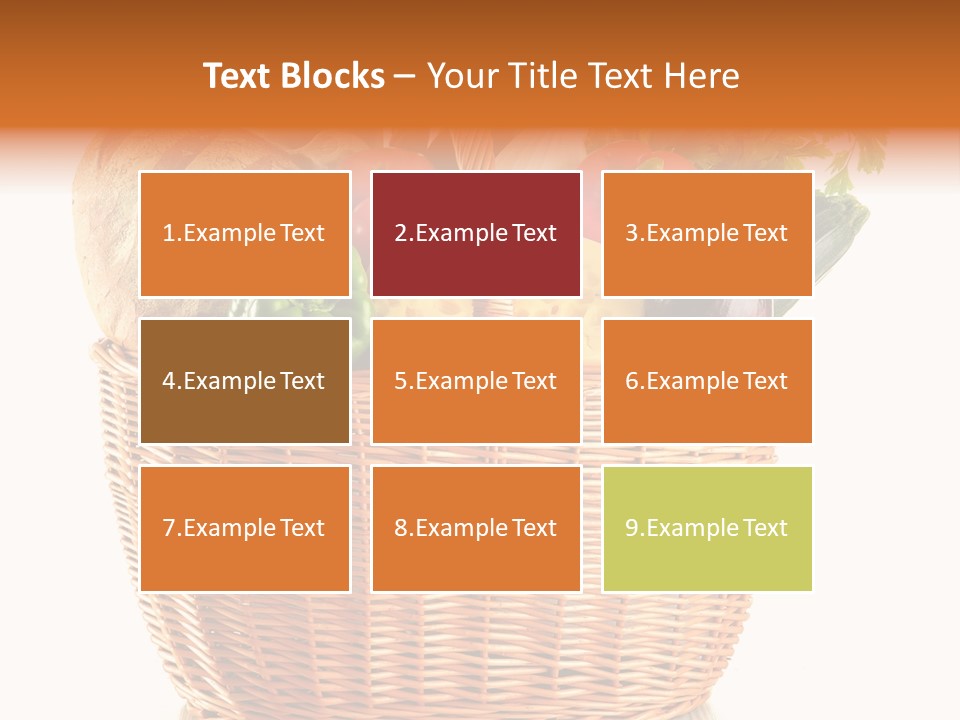 Cooking Antioxidant Plant PowerPoint Template