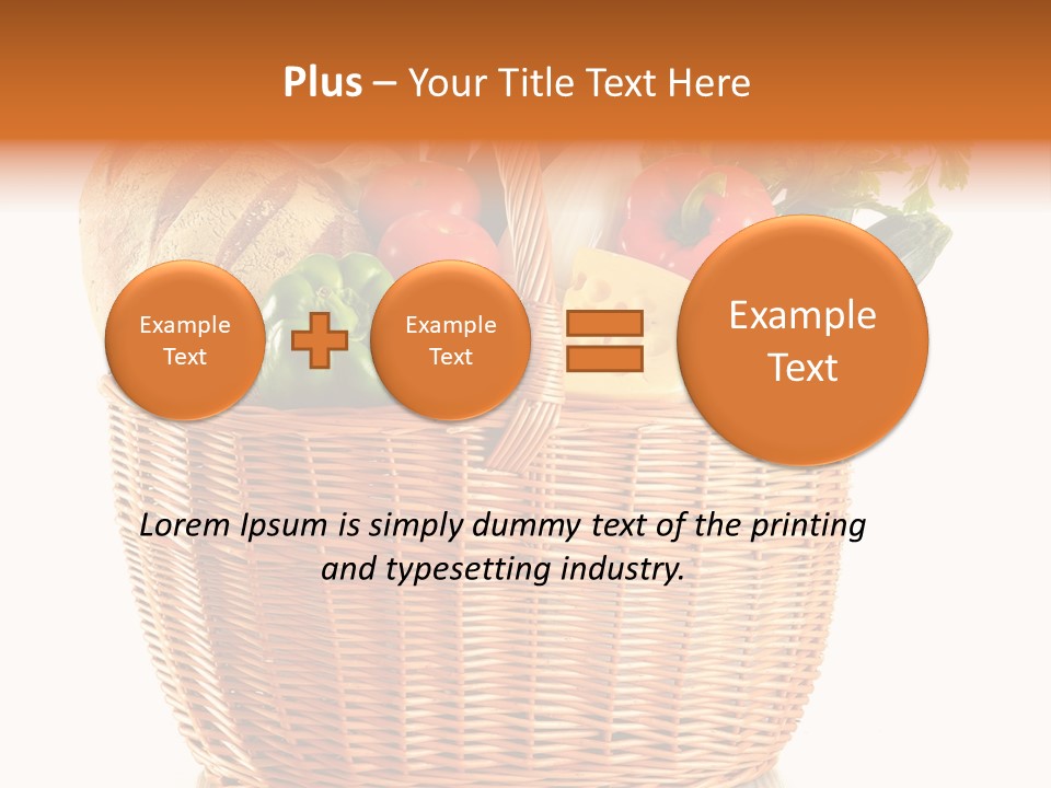 Cooking Antioxidant Plant PowerPoint Template