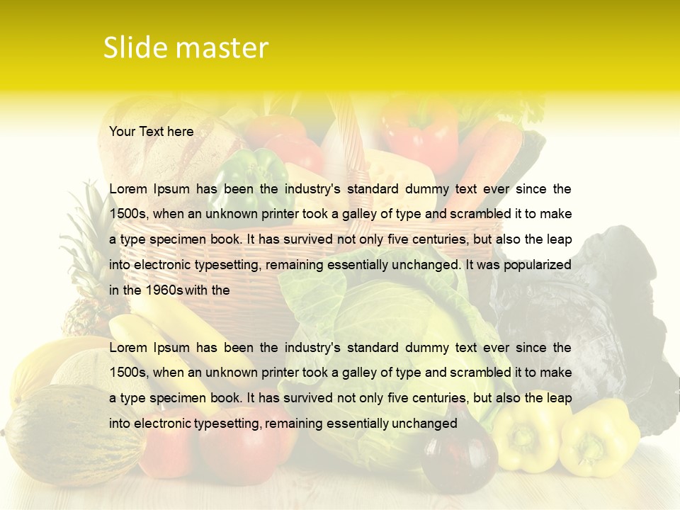 Bottle Raw Nature PowerPoint Template