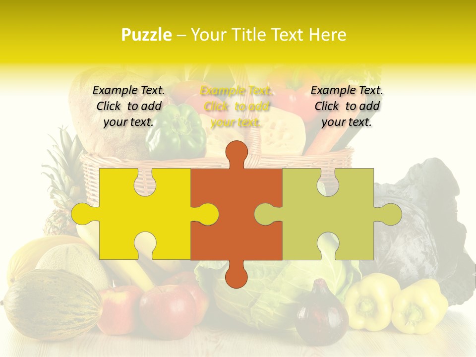 Bottle Raw Nature PowerPoint Template