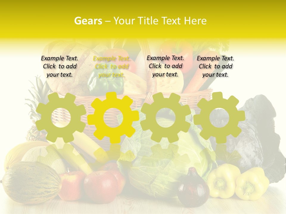 Bottle Raw Nature PowerPoint Template