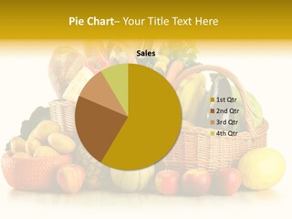 Tomato Vegetarian Groceries PowerPoint Template
