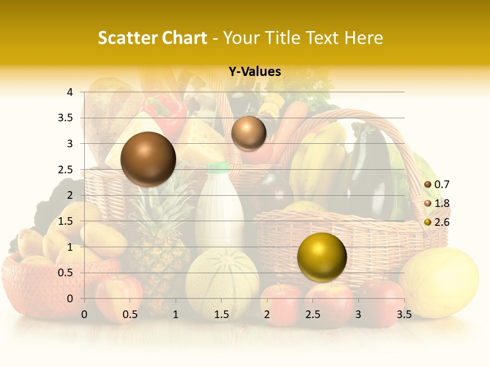 Tomato Vegetarian Groceries PowerPoint Template