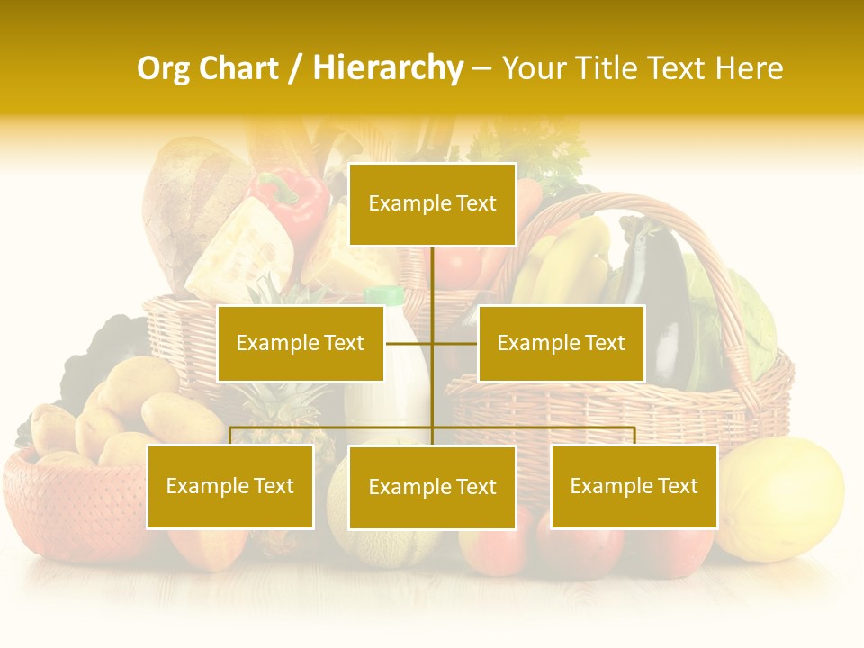 Tomato Vegetarian Groceries PowerPoint Template