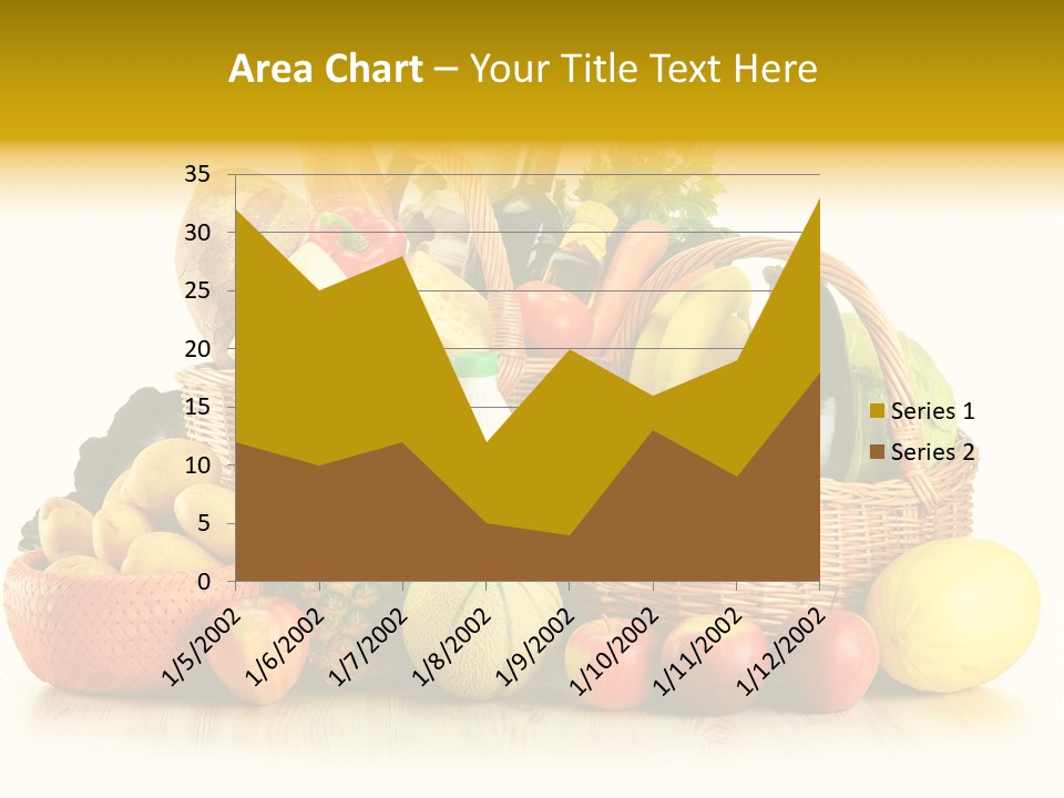 Tomato Vegetarian Groceries PowerPoint Template